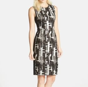 BCBGMAXAZRIA Larisa Sequin Sheath Dress, Sz 6